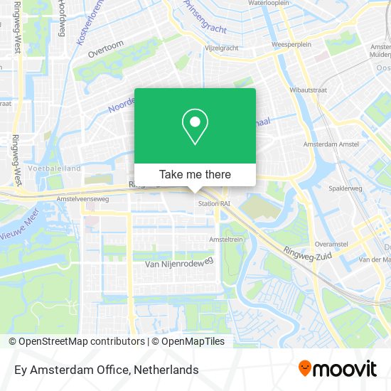 Ey Amsterdam Office map