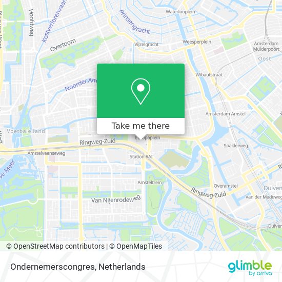 Ondernemerscongres map