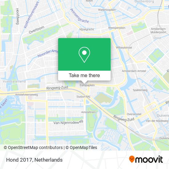 Hond 2017 map