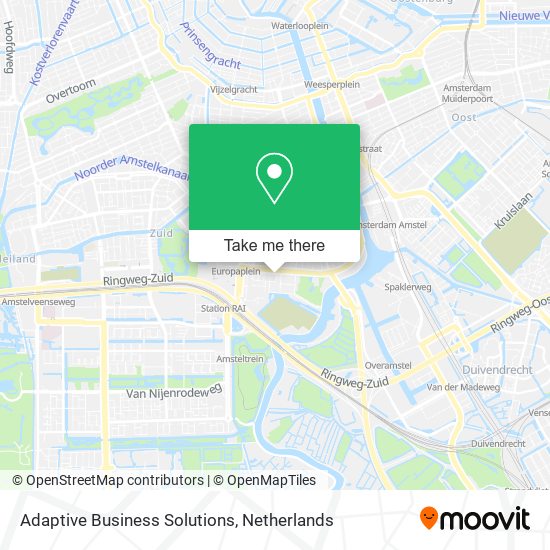 Adaptive Business Solutions map