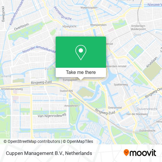 Cuppen Management B.V. map