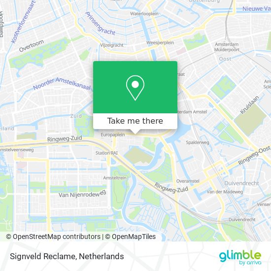 Signveld Reclame map