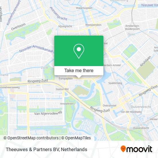 Theeuwes & Partners BV map