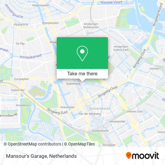 Mansour's Garage map