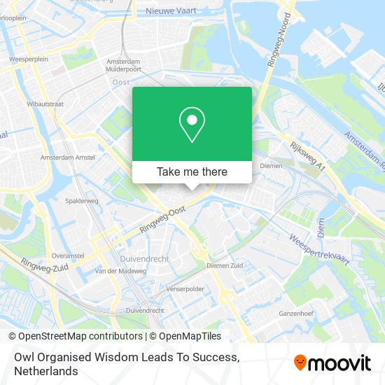 Owl Organised Wisdom Leads To Success map