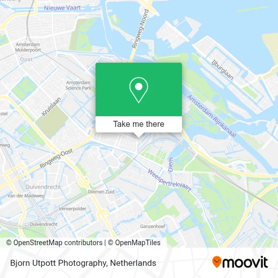 Bjorn Utpott Photography map