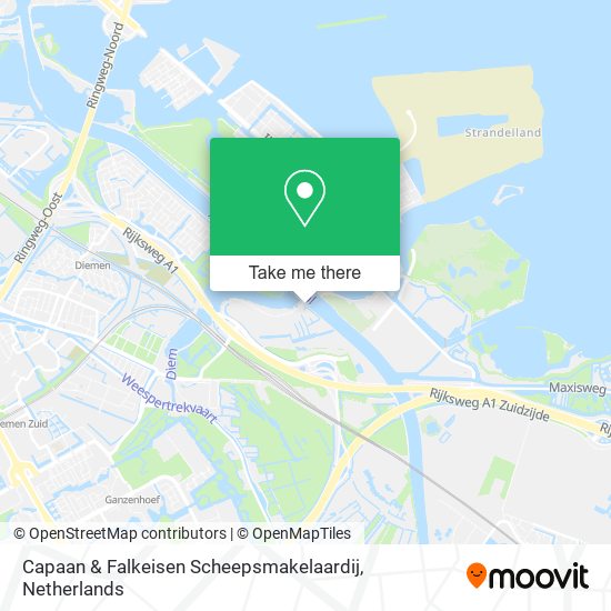 Capaan & Falkeisen Scheepsmakelaardij Karte