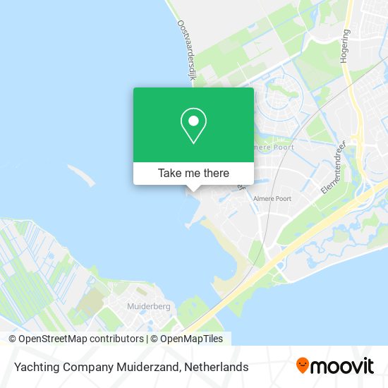 Yachting Company Muiderzand map
