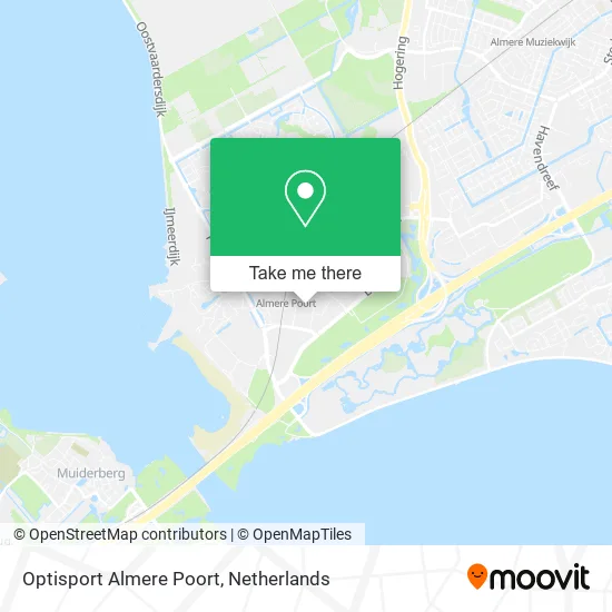 Optisport Almere Poort map