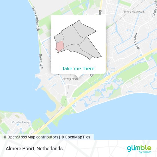 Almere Poort map