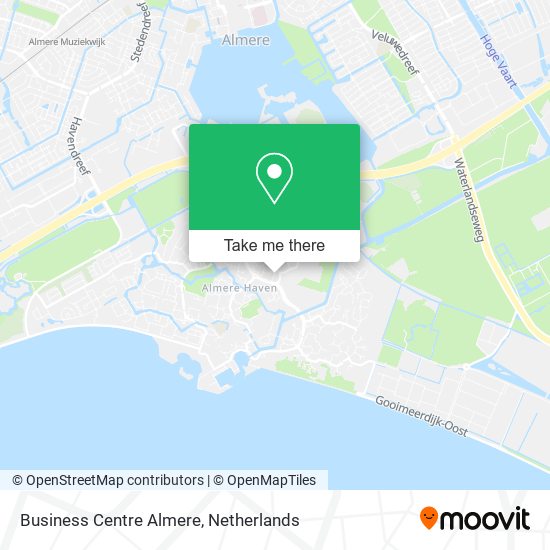 Business Centre Almere map