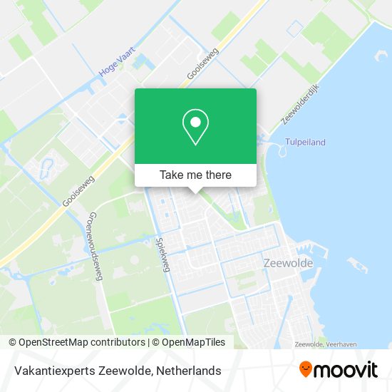 Vakantiexperts Zeewolde map