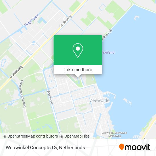 Webwinkel Concepts Cv map