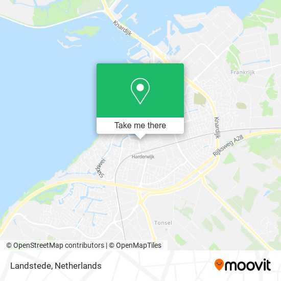 Landstede map