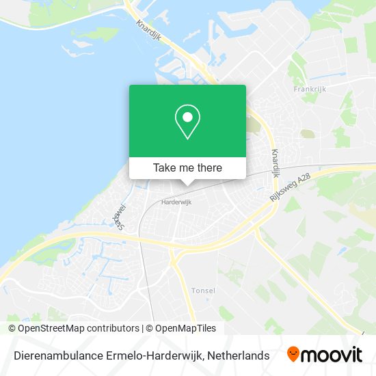 Dierenambulance Ermelo-Harderwijk Karte