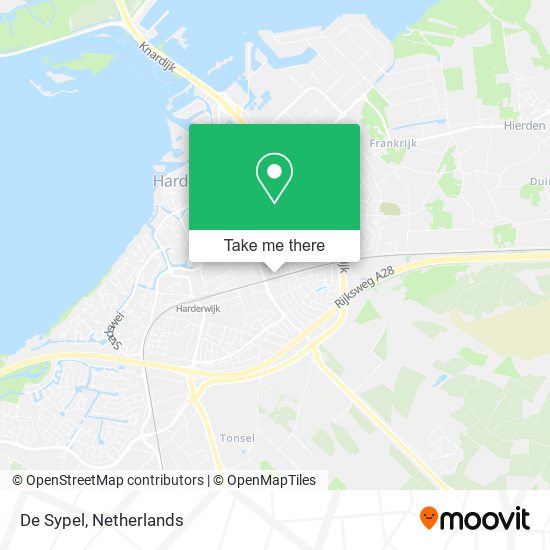 De Sypel map