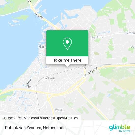 Patrick van Zwieten map