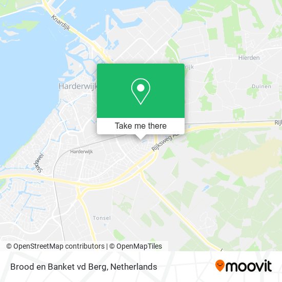 Brood en Banket vd Berg map