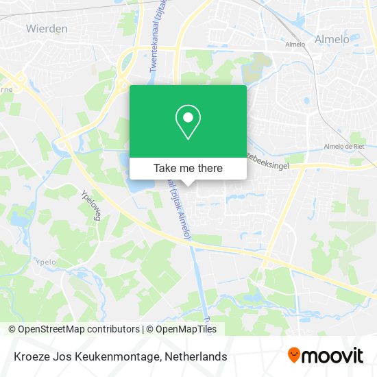 Kroeze Jos Keukenmontage map