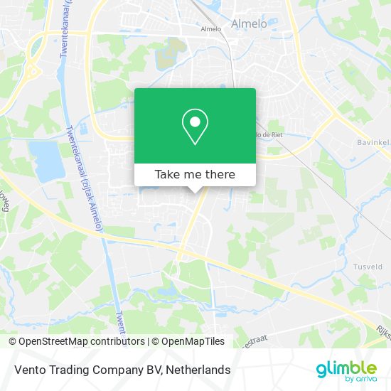 Vento Trading Company BV map