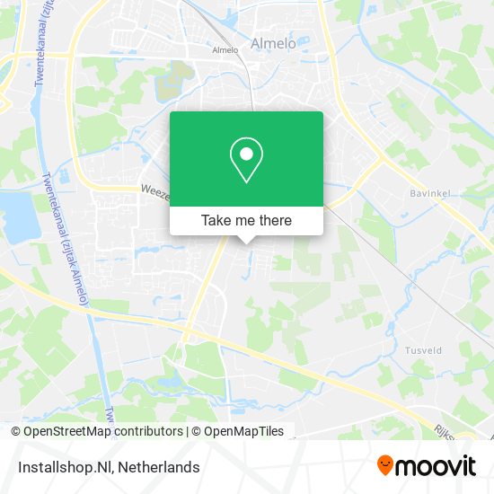 Installshop.Nl map