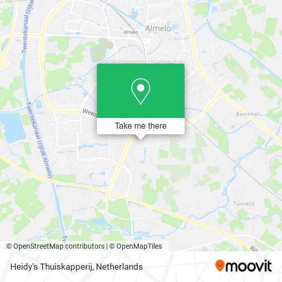 Heidy's Thuiskapperij Karte