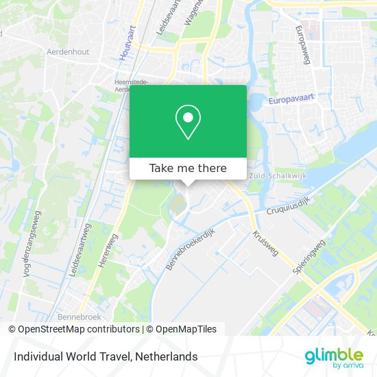 Individual World Travel map
