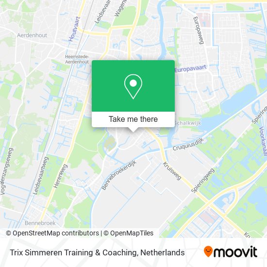 Trix Simmeren Training & Coaching map