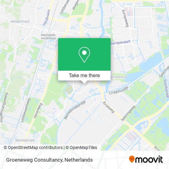 Groeneweg Consultancy map