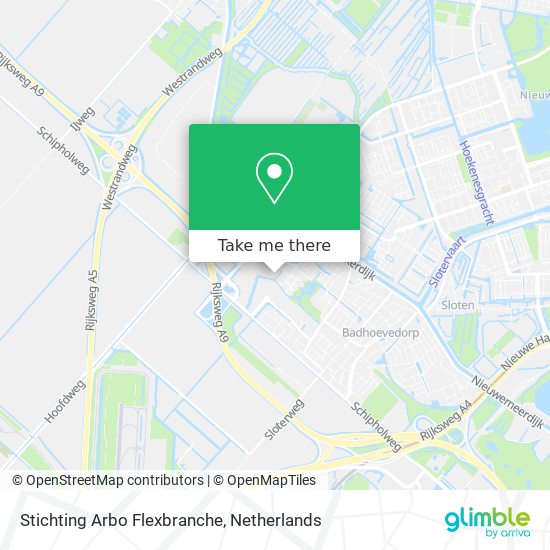 Stichting Arbo Flexbranche Karte