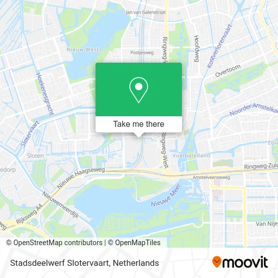 Stadsdeelwerf Slotervaart map