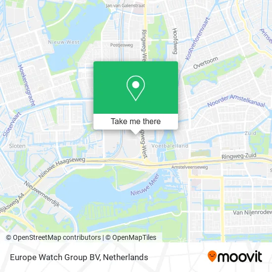 Europe Watch Group BV map