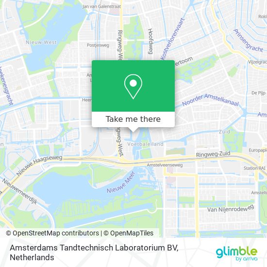 Amsterdams Tandtechnisch Laboratorium BV Karte