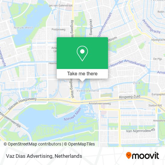 Vaz Dias Advertising map