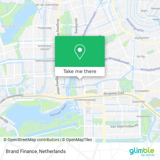 Brand Finance map