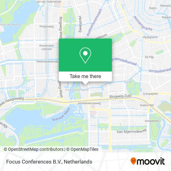 Focus Conferences B.V. map