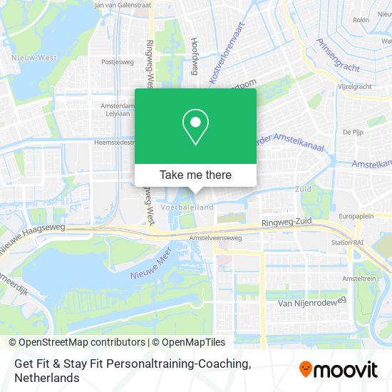 Get Fit & Stay Fit Personaltraining-Coaching Karte