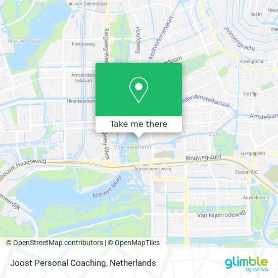 Joost Personal Coaching map