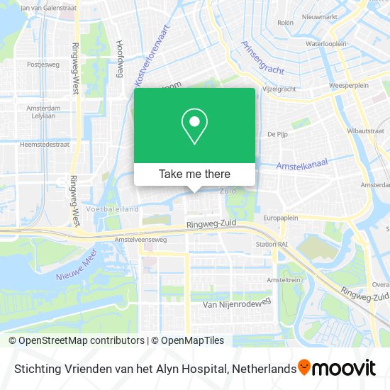 Stichting Vrienden van het Alyn Hospital map