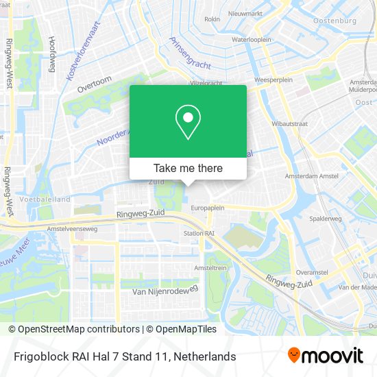 Frigoblock RAI Hal 7 Stand 11 map