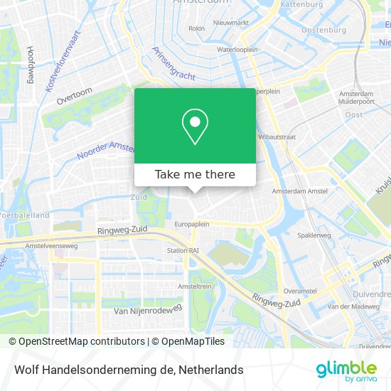 Wolf Handelsonderneming de map