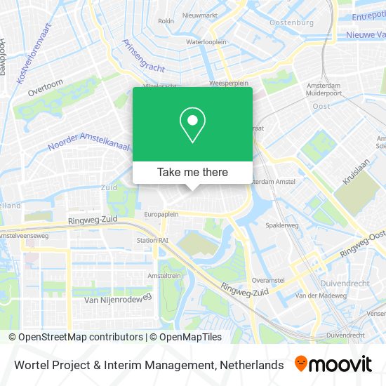 Wortel Project & Interim Management map