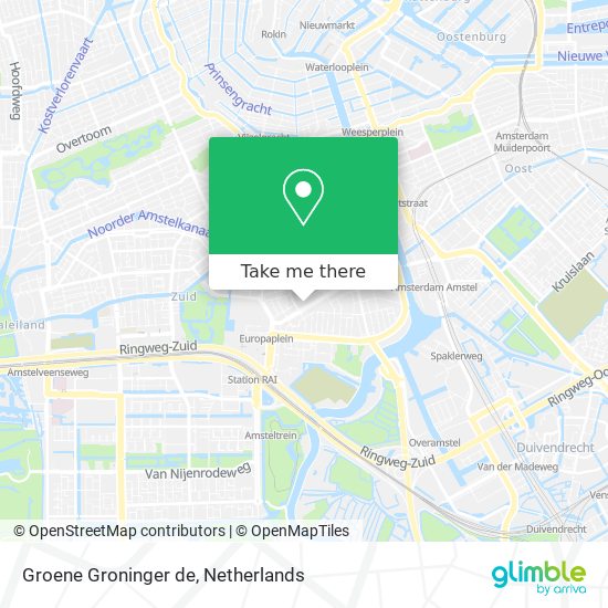 Groene Groninger de map