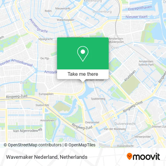 Wavemaker Nederland map