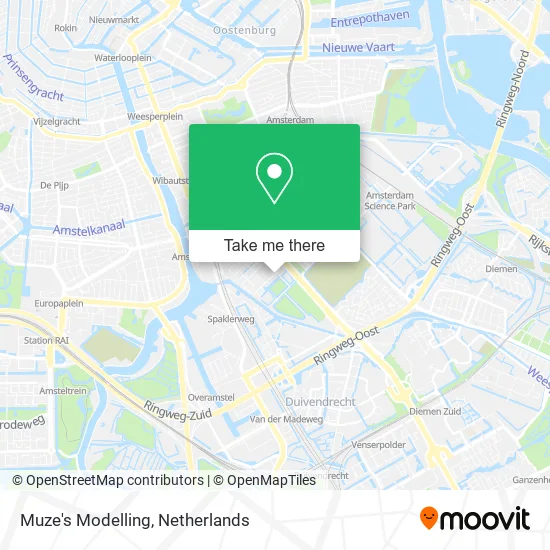 Muze's Modelling map