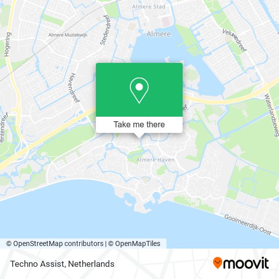 Techno Assist map