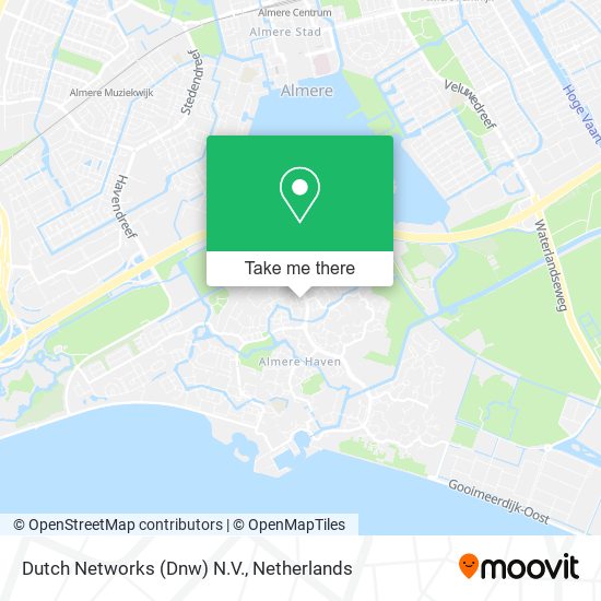 Dutch Networks (Dnw) N.V. Karte