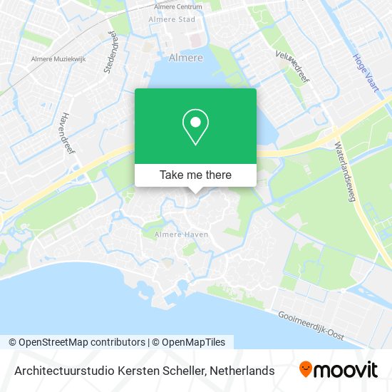 Architectuurstudio Kersten Scheller map