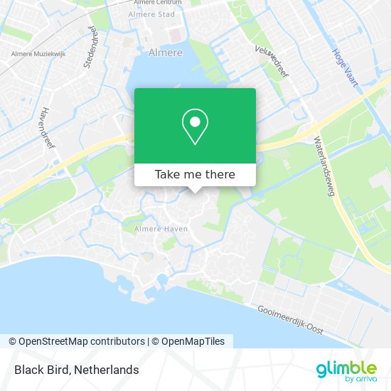 Black Bird map