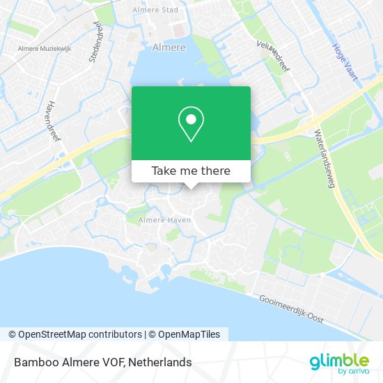 Bamboo Almere VOF Karte